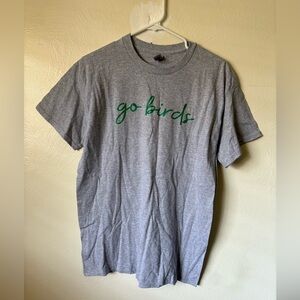 Grey Short-Sleeve “Go Birds” Tee